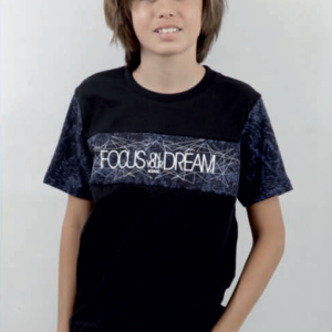 312177 REMERA MANGA CORTA MANCHAS NIÑOS | MOHA