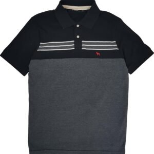 28337 CHOMBA MANGA CORTA LISTADA RAYAS CON VIVOS | BRAVO JEANS