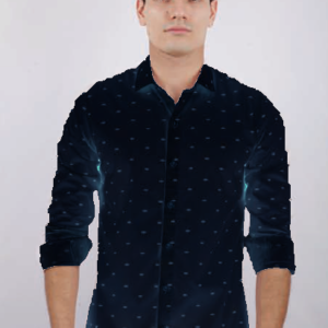130271 CAMISA MANGA LARGA ENTALLADA LIBELULAS | MOHA