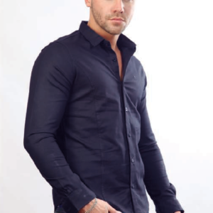 CAMISA MANGA LARGA ALTZOMI ULTRA SLIM FIT LISO | MOHA [130149]