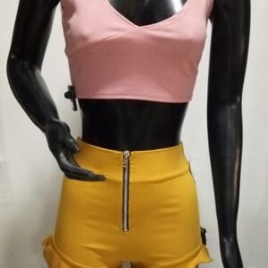 59228 TOP DE CREPE CON DOS AROS | BELLUS