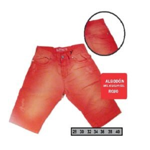 I14104 BERMUDA JEAN ROJA | PANTHER