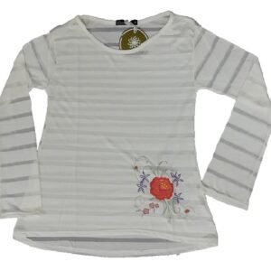 14111 REMERA CON BORDADO TALLE M