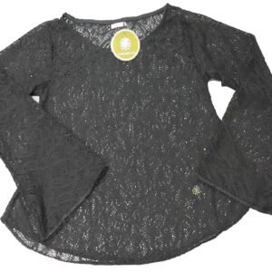 15101 REMERA MACRAME TALLE L