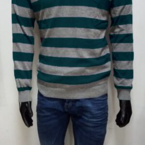 I15004 SWEATER ESCOTE V RAYAS HOMBRE | PANTHER