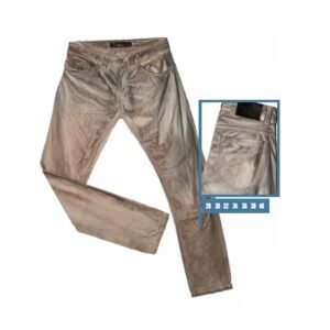 I13108 PANTALON JEAN NEGRO GASTADO | PANTHER
