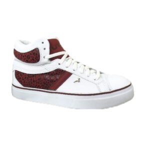 533 BOTITA LEISURE BLANCO/ANIMAL CEREZA | UTZZIA