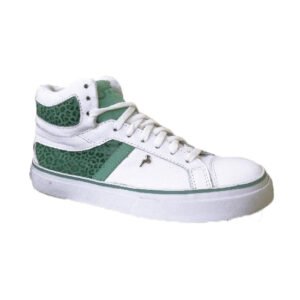 537 BOTITA LEISURE BLANCO/ANIMAL VERDE | UTZZIA