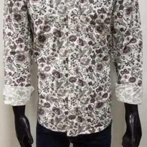 I13411 CAMISA MANGA LARGA FLOREADA | PANTHER