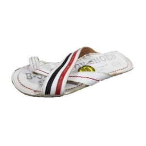 B9903 OJOTA CASUAL CUERO NAPA SOFT BLANCO CON NEGRO | B-52