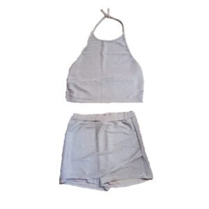 201210 CONJUNTO LUREX SHORT + TOP | CAMARUCO