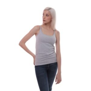 8114 MUSCULOSA BASICA CON BRETEL FINO | VOV JEANS