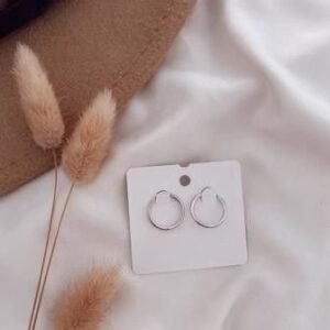 61718 AROS AROGOLLA MINIMAL 1,8CM ACERO BLANCO | PAW