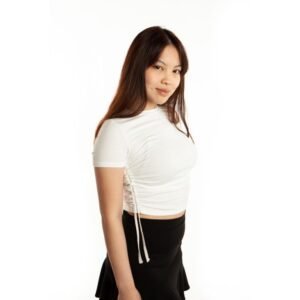 02531 REMERA FELI FRUNCE | VOV JEANS