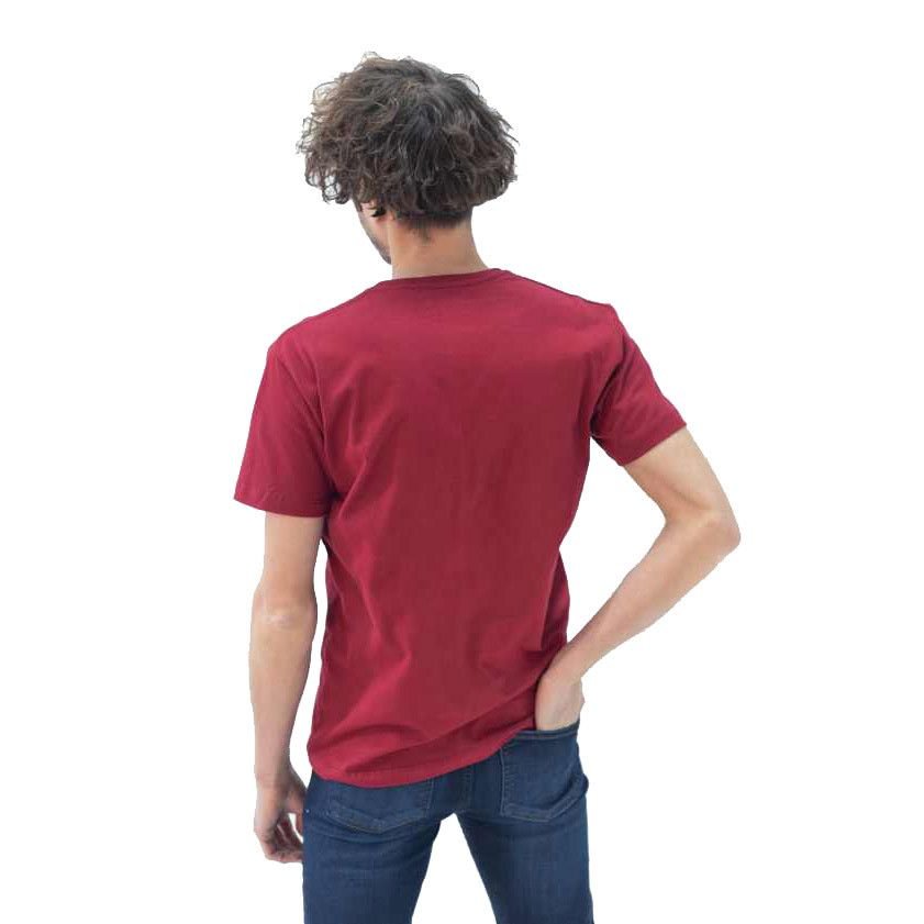 27401 REMERA MANGA CORTA BASICA LISA CUELLO RED BORDADA | BRAVO JEANS - Imagen 5