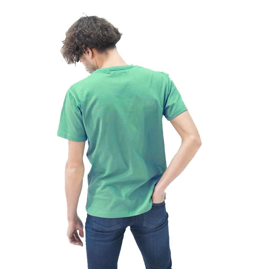 27401 REMERA MANGA CORTA BASICA LISA CUELLO RED BORDADA | BRAVO JEANS - Imagen 7