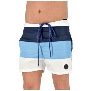 170283 SHORT BAÑO MALLA BOARDSHORTS TRES BANDAS | MOHA