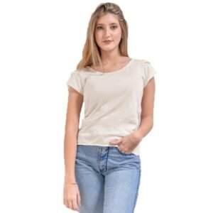 913 REMERA MANGA CORTA CRUZADA DAMA | MAURO SERGIO