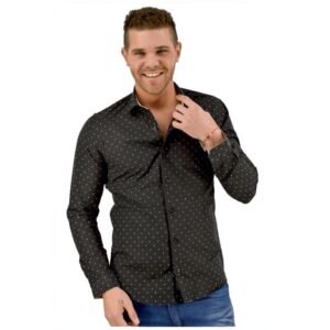130347 CAMISA MANGA LARGA ENTALLADA CRUXOR | MOHA