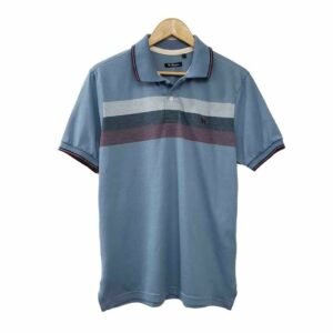 28743 CHOMBA POLO MANGA CORTA RAYAS LISTADA PEKIN | BRAVO JEANS