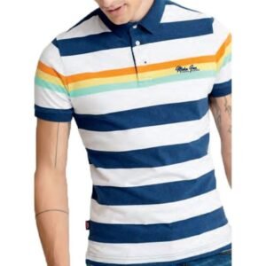 115191 CHOMBA POLO MANGA CORTA RAYADA TAVEN | MOHA