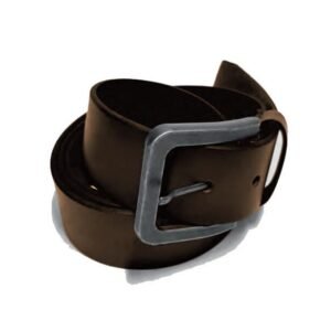 195260 CINTURON CUERO BASICO LISO HOMBRE | MOHA