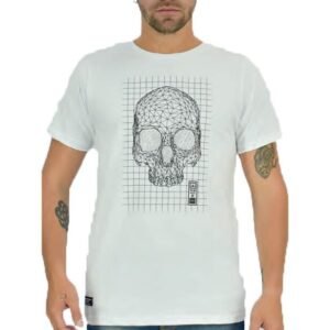 1122138 REMERA MANGA CORTA U CALAVERA LINEAL | MOHA