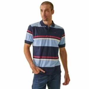 14808 CHOMBA POLO MANGA CORTA RAYADA ZOSIMO HOMBRE | TAVERNITI