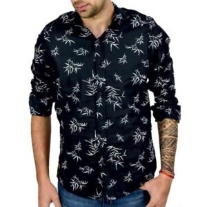 130383 CAMISA MANGA LARGA ENTALLADA FLORA | MOHA