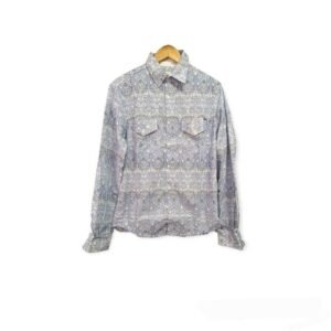 I14418 CAMISA MANGAS LARGAS BLANCO C/AZUL TALLE L | PANTHER