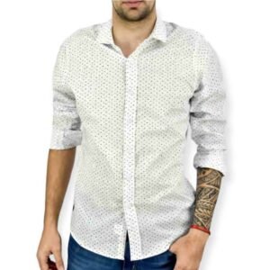 CAMISA MANGA LARGA ENTALLADA SHAPES | MOHA [130386]