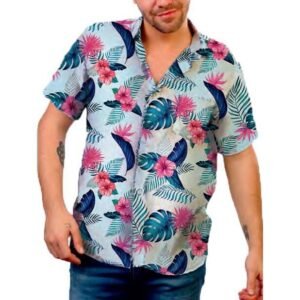 CAMISA MANGA CORTA FLOREADA ALAMO | MOHA [131250]