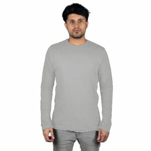 REMERA MANGA LARGA U LOGO LISO | MOHA [110187]