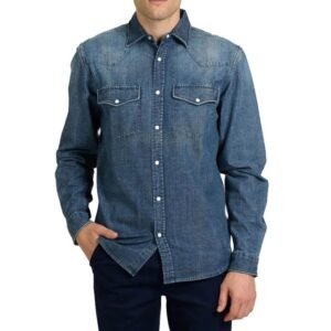 CAMISA MANGA LARGA JEAN DENIM BRANCH REGULAR | MISTRAL [35037]
