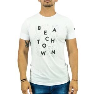 REMERA MANGA CORTA ESTAMPADA BEACH | MOHA [1122244]