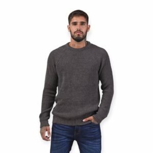 SWEATER CUELLO REDONDO DIFERENCIADO | BRAVO JEANS [28921]