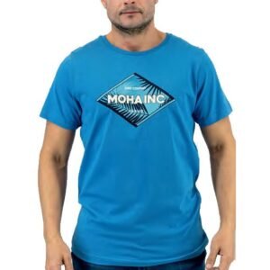 REMERA MANGA CORTA U ESTAMPADA ROMBO INSTITUCIONAL | MOHA [1122382]