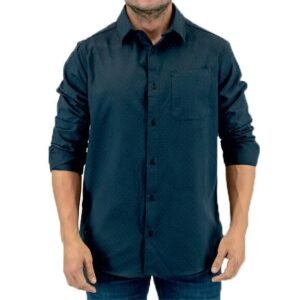 CAMISA MANGA LARGA ESTAMPADA REGULAR MARINE DOTS | MOHA [130413]