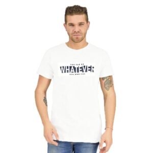 REMERA MANGA CORTA U ESTAMPADA WHATEVER | MOHA [1122334]