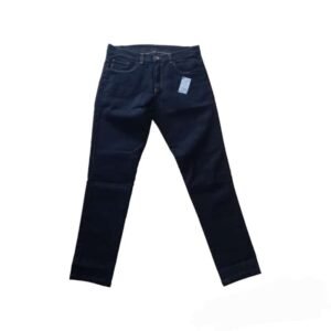 PANTALON JEAN RIGIDO REGULAR VICUÑA HOMBRE ECO NEGRO [5505]