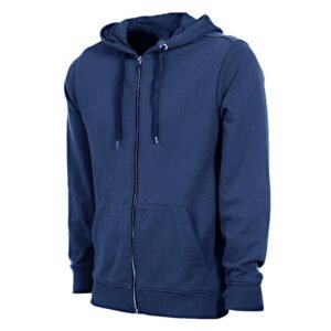 CAMPERA CAPUCHA CANGURO FRISA LISO UNISEX | EL AS