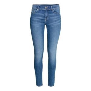 PANTALON JEAN SPANDEX DAMA ECO RAYAS AL COSTADO [2604]