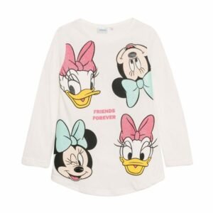 REMERA JERSEY ESTAMPADA MINNIE Y DAYSI ROTATIVO | DISNEY [407997]