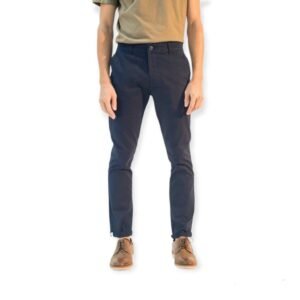 PANTALON GABARDINA CORTE CHINO SLIM TANNAT | MOHA [142701]