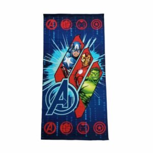 TOALLON INFANTIL DISNEY MARVEL DE MICROFIBRA PREMIUM 70X140
