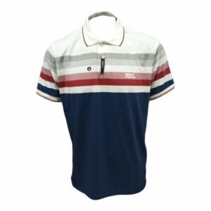 CHOMBA POLO MANGA CORTA JERSEY RAYADA FEDERER| MOHA [115220]