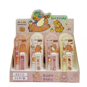 PORTAMINAS LAPIZ ESCOLAR KAWAII CAPYBARA CARPINCHO 0.5MM