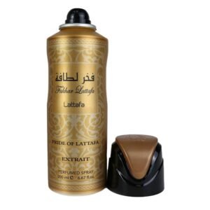 PERFUME SPRAY LATTAFA FAKHAR PRIDE GOLD EXTRAIT EN AEROSOL 200ML