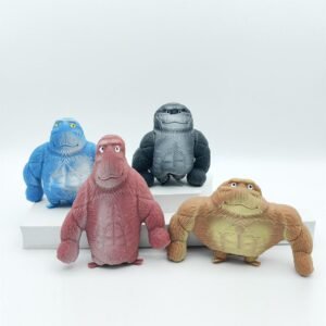 SQUISHY ANTIESTRES GORILA SUAVE ARENOSO DEFORMABLE JUGUETE TIKTOK