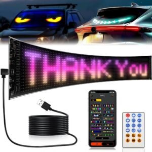 CARTEL LED PROGRAMABLE FLEXIBLE USB INTERACTIVO 60CM x 12CM